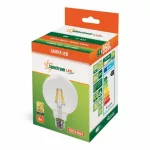 E27 LED-fényforrás, 8 W, filament, Meleg fehér WW 2700K 1000lm, WOJ13868 SpectrumLED