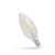 E14 LED-fényforrás, 4 W, filament, Meleg fehér WW 2700K 450lm, WOJ13874 SpectrumLED