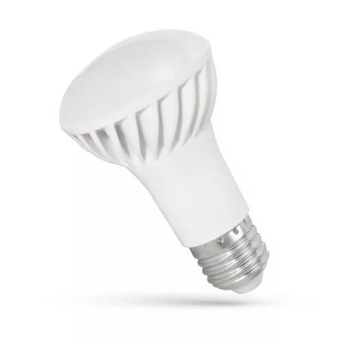 R63 E27 LED-fényforrás, 8 W, Meleg fehér WW 3000K 710lm, WOJ13990 SpectrumLED
