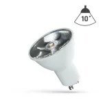 GU10 LED-fényforrás, 6 W, Természetes fehér NW 4000K 480lm, WOJ14104 SpectrumLED
