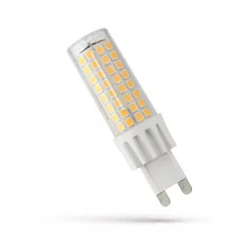   G9 LED-fényforrás, 7 W, Hideg fehér CW 6000K 790lm, WOJ14165 SpectrumLED