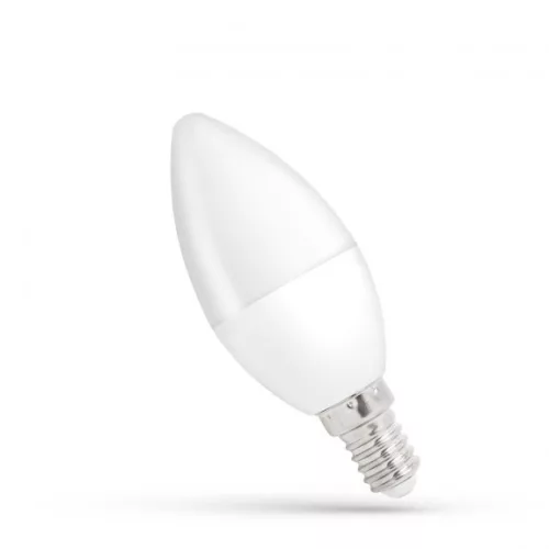 E14 LED-fényforrás, 8 W, Hideg fehér CW 6000K 710lm, WOJ14222_8W SpectrumLED