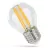 E27 LED-fényforrás, 4 W, filament, Természetes fehér NW 4000K 510lm, WOJ14335 SpectrumLED