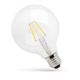 LED GLOB G125  E-27 230V 8W COG NW CLEAR SPECTRUM