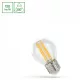 E27 LED-fényforrás, 5,5 W, filament, Meleg fehér WW 2700K 660lm, WOJ14396_5_5W SpectrumLED