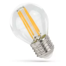   E27 LED-fényforrás, 5,5 W, filament, Természetes fehér NW 4000K 700lm, WOJ14397_5_5W SpectrumLED