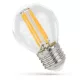 E27 LED-fényforrás, 5,5 W, filament, Természetes fehér NW 4000K 700lm, WOJ14397_5_5W SpectrumLED