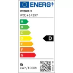LED kisgömb E27 230V 6W COG NW üveg, WOJ14397 SpectrumLED - Utolsó darabok!!