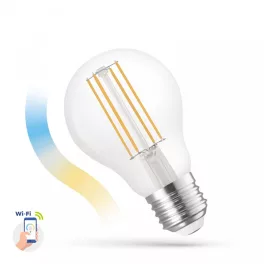   LED A60 E27 230V 5W COG üveg CCT+DIM WIFI - SMART WOJ14418 SpectrumLED