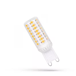   G9 LED-fényforrás, 4,5 W, Természetes fehér, 5 év garancia NW 4000K 560lm, WOJ14437_4_5W SpectrumLED