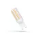G9 LED-fényforrás, 4,5 W, Hideg fehér, 5 év garancia CW 6000K 550lm, WOJ14438 SpectrumLED