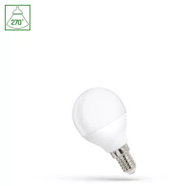   E14 LED-fényforrás, 1 W, Természetes fehér NW 4000K 90lm, WOJ14446_1W SpectrumLED