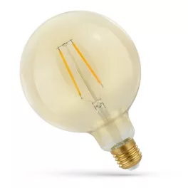   E27 LED-fényforrás, 4,9 W, filament, Meleg fehér WW K lm, WOJ14461_4_9W SpectrumLED