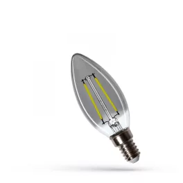   E14 LED-fényforrás, 2,5 W, filament, Természetes fehér NW 4000K 150lm, WOJ14467 SpectrumLED