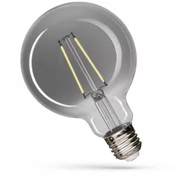  E27 LED-fényforrás, 4,5 W, filament, Természetes fehér NW 4000K 310lm, WOJ14470 SpectrumLED