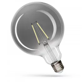   E27 LED-fényforrás, 4,5 W, filament, Természetes fehér NW 4000K 320lm, WOJ14471 SpectrumLED
