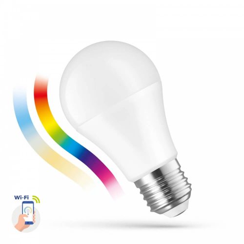 LED A60 13W E27 230V RGB+CCT+DIM WIFI -  Smart, WOJ14473 SpectrumLED
