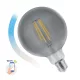 E27 LED-fényforrás, 4,9 W, filament, Szabályozható színhőmérséklet, szabályozható, Wi-Fi/BT  4000/6500K 350lm, WOJ14559 SpectrumLED