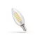 E14 LED-fényforrás, 1 W, filament, Természetes fehér NW 4000K 120lm, WOJ14576 SpectrumLED