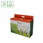 E27 LED-fényforrás, 7 W, filament, Meleg fehér WW 2700K 770lm, WOJ14599_3PACK SpectrumLED