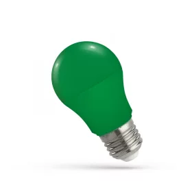   E27 LED-fényforrás, 4,9 W, Zöld  K lm, WOJ14606 SpectrumLED