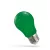 E27 LED-fényforrás, 4,9 W, Zöld  K lm, WOJ14606 SpectrumLED