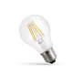 E27 LED-fényforrás, 5,5 W, filament, szabályozható, Meleg fehér WW 2700K 710lm, WOJ14644 SpectrumLED