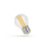 E27 LED-fényforrás, 5,5 W, filament, szabályozható, Meleg fehér WW 2700K 710lm, WOJ14647 SpectrumLED