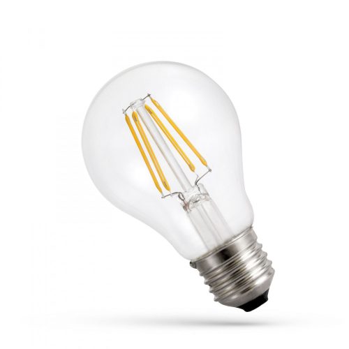 [OUTLET] E27 LED-fényforrás, 4 W, filament, Meleg fehér WW 1800K 340lm, WOJ14654 SpectrumLED