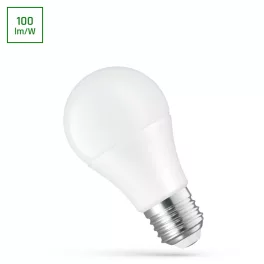   E27 LED-fényforrás, 8.5 W, Meleg fehér WW 3000K 850lm, WOJ14657 SpectrumLED