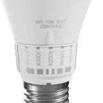 E27 LED-fényforrás, 10 W, szabályozható, 5CCT  2700/3000/4000/5000/6500K 1100lm, WOJ14715 SpectrumLED