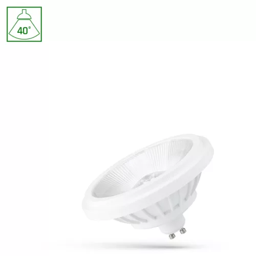 AR111 GU10 LED-fényforrás, 14 W, Természetes fehér, fehér NW 4000K 1200lm, WOJ16846 SpectrumLED