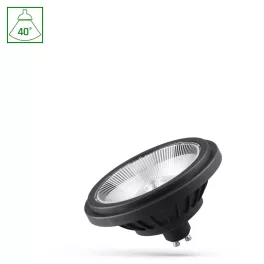   AR111 GU10 LED-fényforrás, 14 W, Természetes fehér, fekete NW 4000K 1200lm, WOJ16848 SpectrumLED