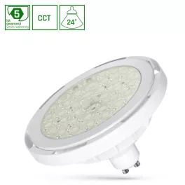   LED AR111 GU10 230V 8.5W SMD 24DEG CCT WHITE SPECTRUM 5Y WARRANTY WOJ16892 SpectrumLED