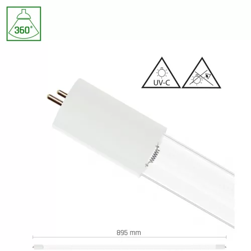 Fluoreszkáló T8 LED-fénycső 30W, 43,7 cm, ultraviola WOJ61234 SpectrumLED