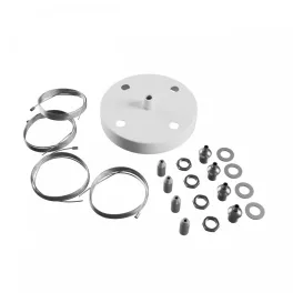   HANGS ROPES FOR SUSPENSION LUMINAIRE NYMPHEA OPTIMA I NYMPHEA FLAT DUO 4 LINK ( 1M ), BASA FI98X27 WHITE WOJ91341 SpectrumLED