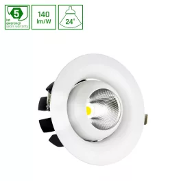 CEL MIRYDA ROUND 840 27W 230V 24DEG WHITE