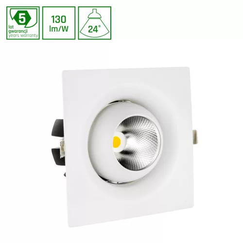 CEL MIRYDA SQUARE 830 27W 230V 24DEG WHITE