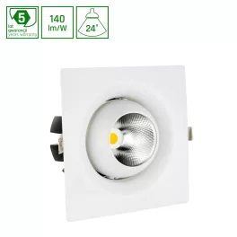 CEL MIRYDA SQUARE 840 27W 230V 24DEG WHITE