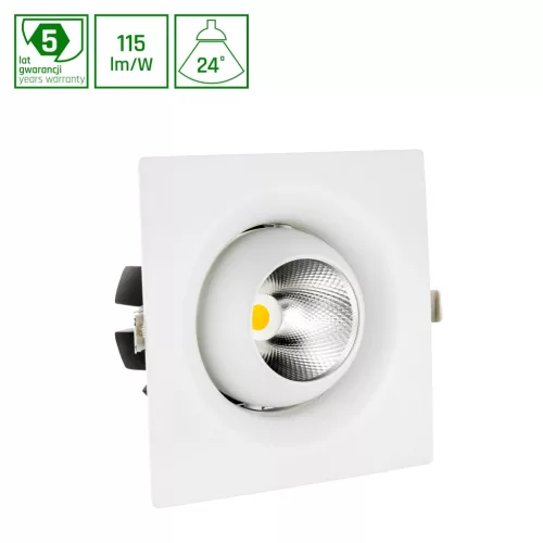 CEL MIRYDA SQUARE 930 27W 230V 24DEG WHITE