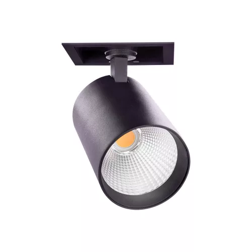 MDD PESO 1 830 háromfázisú sínes lámpa, 19W, 40°, CRI 80, Meleg fehér, Fekete WOJP03299 SpectrumLED