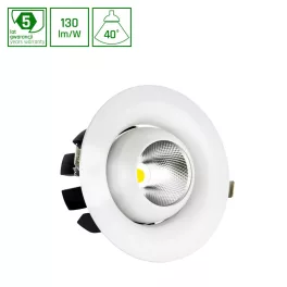 CEL MIRYDA ROUND 940 19W 230V 40DEG WHITE DALI