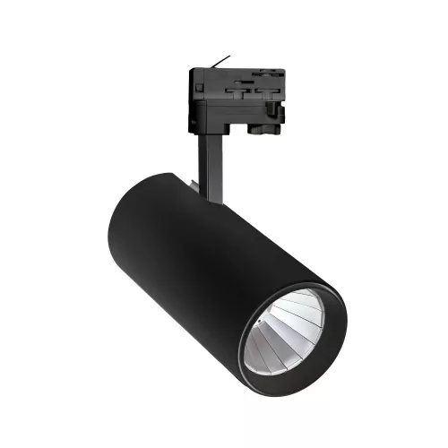 MDR BRANTA LUX MEAT háromfázisú sínes lámpa, 27W, 24°, CRI 80, Fekete WOJP06427 SpectrumLED