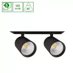 MDD PESO 2 FISH 2*19W 230V 40DEG BLACK