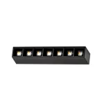 ALLDAY INSPIRE ONE DARK LIGHT Lineáris lámpa, 10W, 80°, IP20, Természetes fehér, fekete, 5 év garancia WOJP07060 SpectrumLED