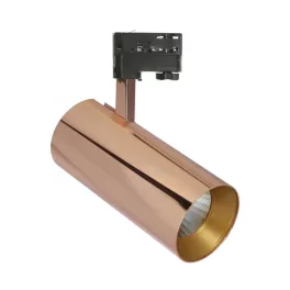   MDR BRANTA METALICA 830 háromfázisú sínes lámpa, 27W, 60°, CRI 80, CASAMBI, Meleg fehér, Arany WOJP07670 SpectrumLED