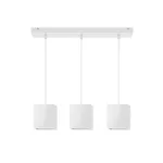 CEL ZOSMA 2 SQUARE 840 27W 230V 40DEG WHITE X3 SUSPENDED