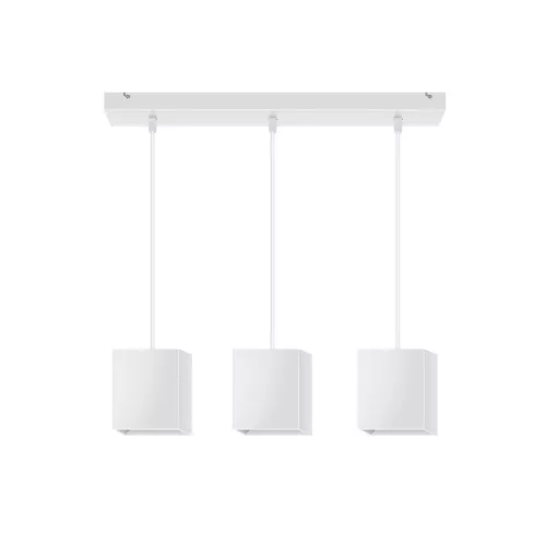 CEL ZOSMA 2 SQUARE 840 27W 230V 40DEG WHITE X3 SUSPENDED
