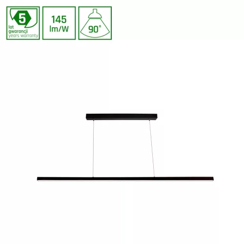 LARGO 830 35W 230V 1120MM 90DEG BLACK