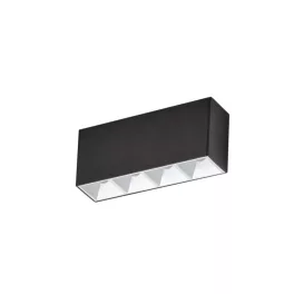   ALLDAY INSPIRE ONE DARK LIGHT Lineáris lámpa, 10W, 50°, IP20, Meleg fehér, fekete, 5 év garancia WOJP07826 SpectrumLED
